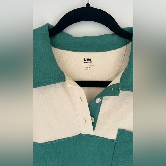 Madewell, Striped Rugby Polo Shirt - Picture 6 of 8